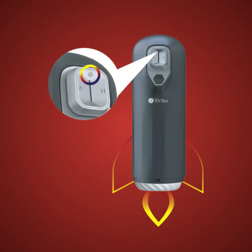 SVibe - Ikon JET Masturbator, schwarz