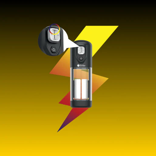 SVibe - Ikon VOLT Masturbator, transparent
