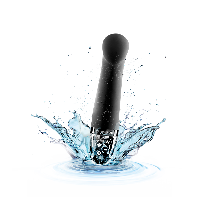 Mystim - Right on Ron Black E-Stim Vibrator