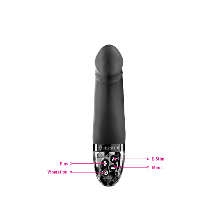 ´Mystim - Real Deal Neal Black E-Stim Vibrator