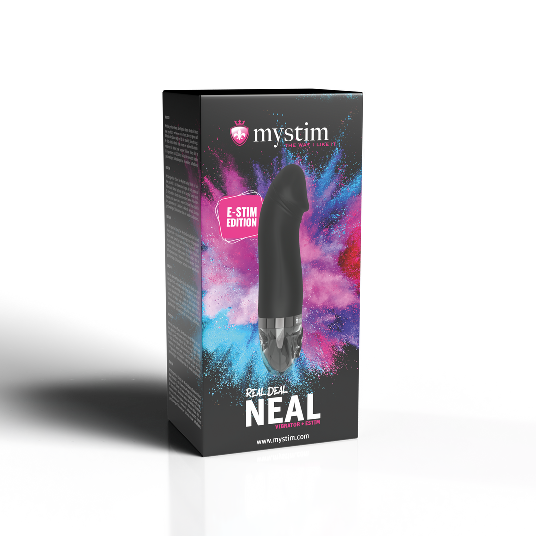 ´Mystim - Real Deal Neal Black E-Stim Vibrator