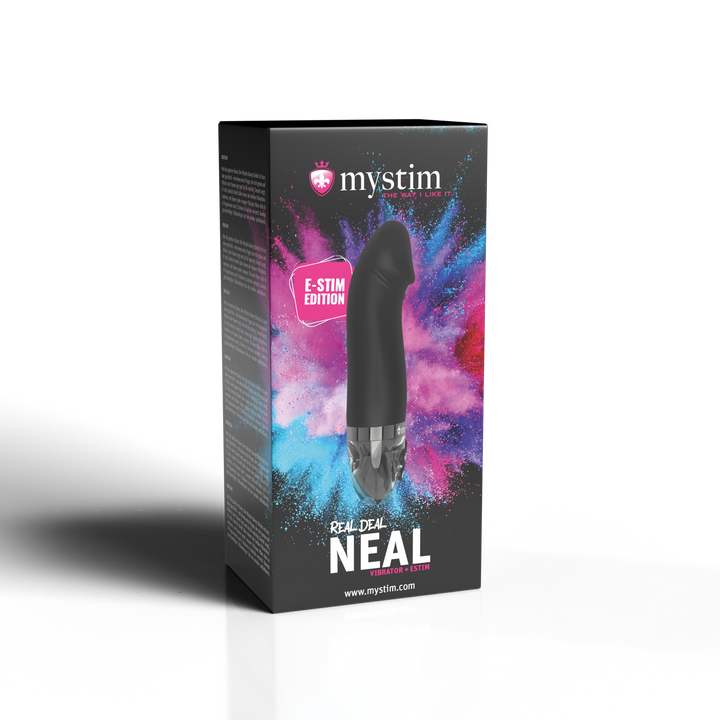 ´Mystim - Real Deal Neal Black E-Stim Vibrator