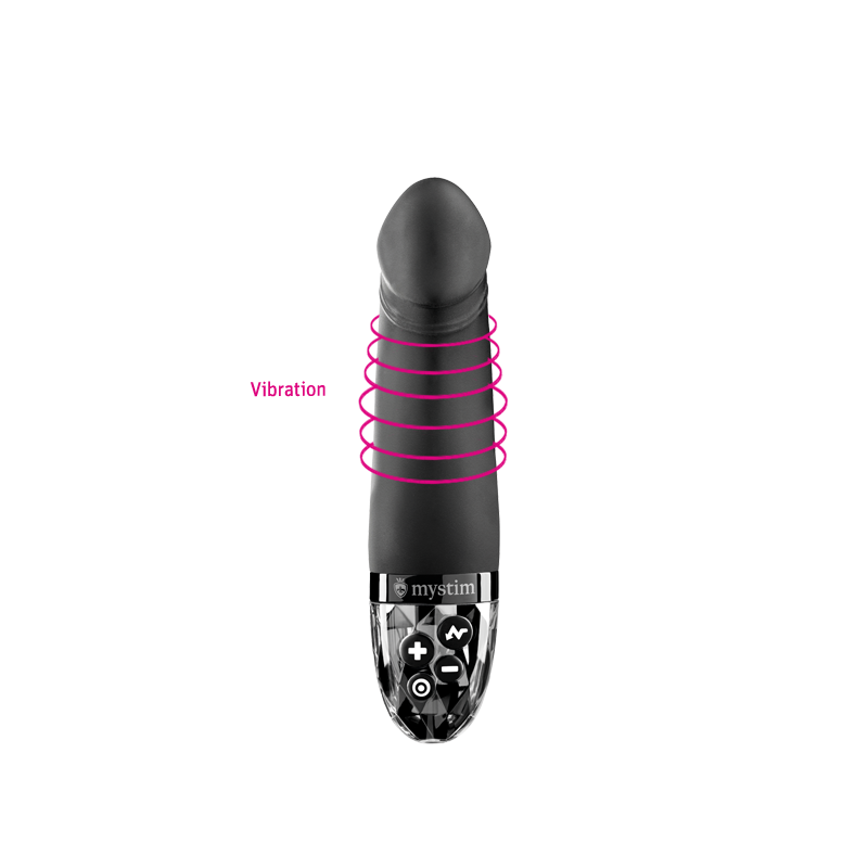 ´Mystim - Real Deal Neal Black E-Stim Vibrator