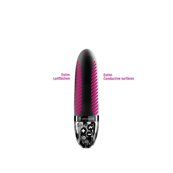 ´Mystim - Sleak Freak Black E-Stim Vibrator