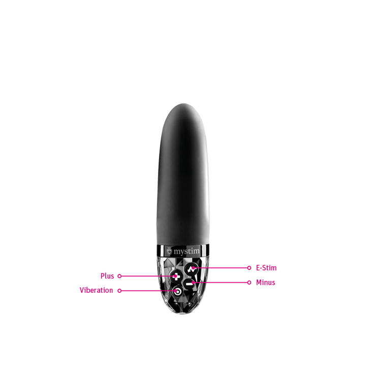 ´Mystim - Sleak Freak Black E-Stim Vibrator