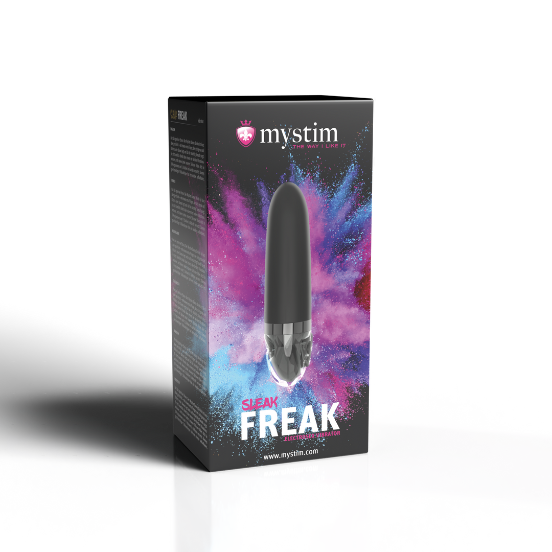 ´Mystim - Sleak Freak Black E-Stim Vibrator