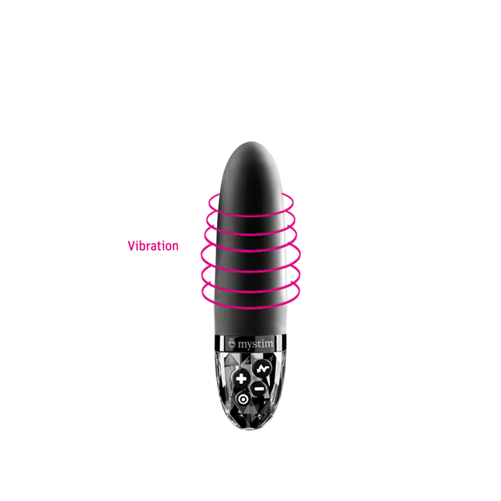 ´Mystim - Sleak Freak Black E-Stim Vibrator