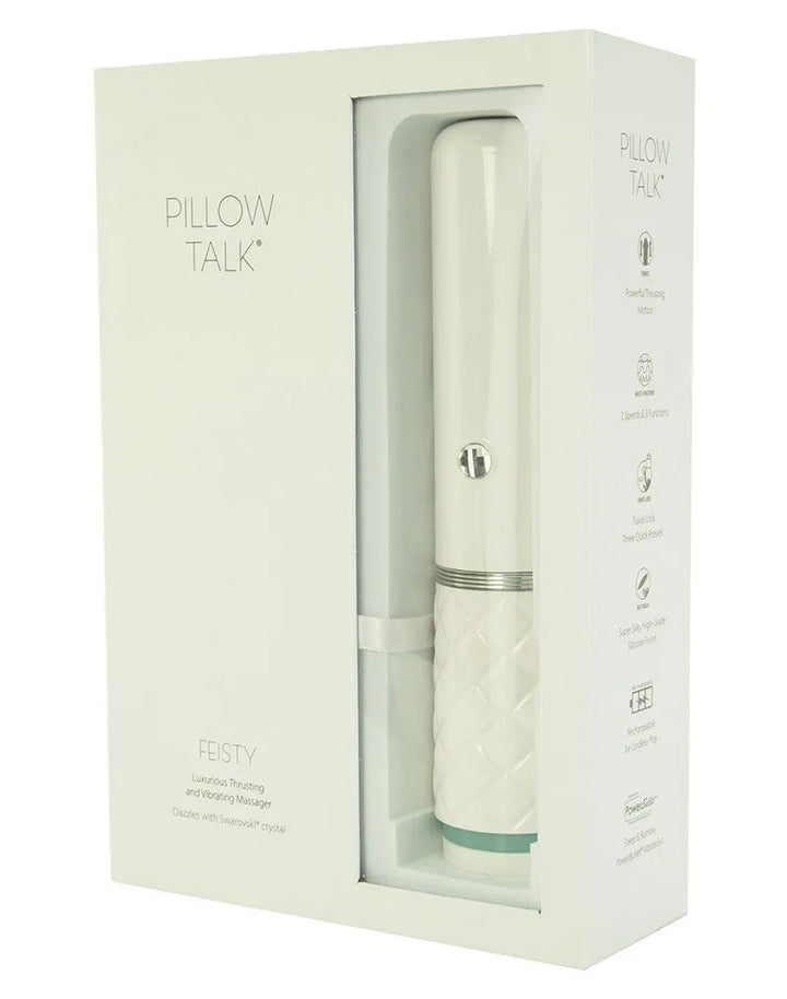 Pillow Talk - Feisty-Stoßender Vibrator - Mint