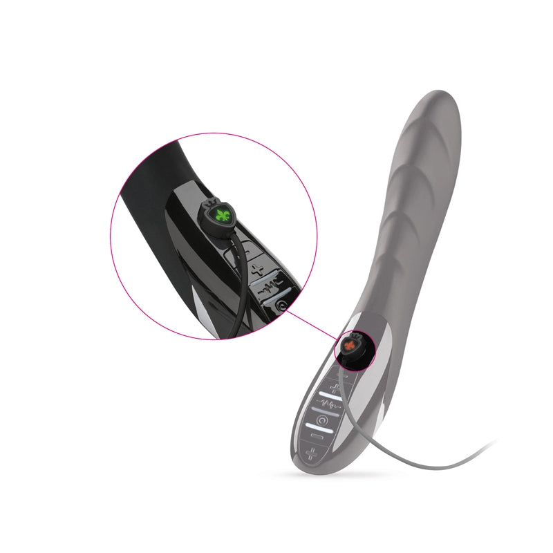 ´Mystim - Sizzling Simon Black E-Stim Vibrator