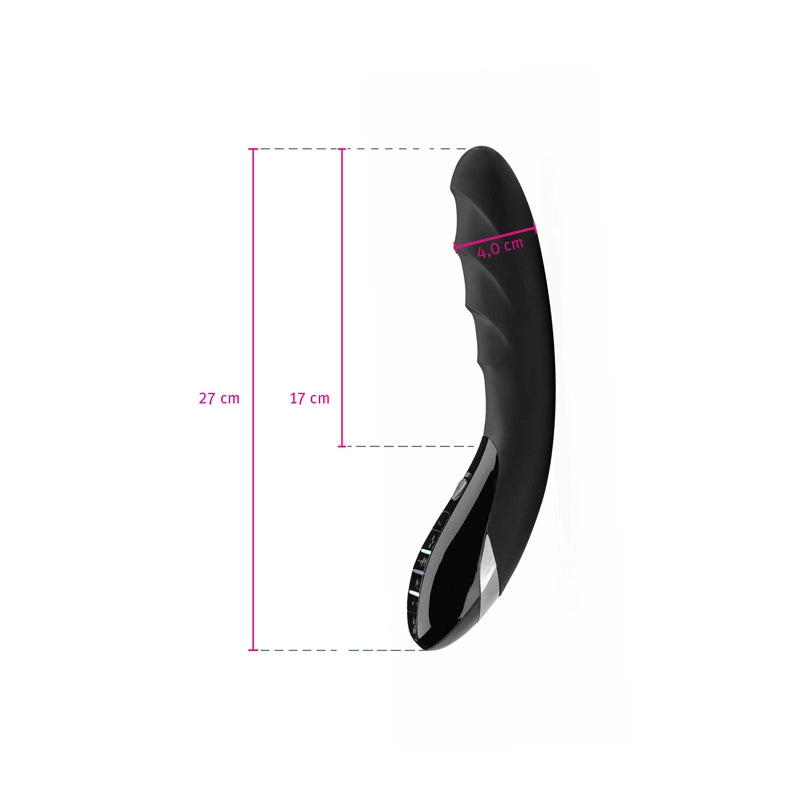 ´Mystim - Sizzling Simon Black E-Stim Vibrator