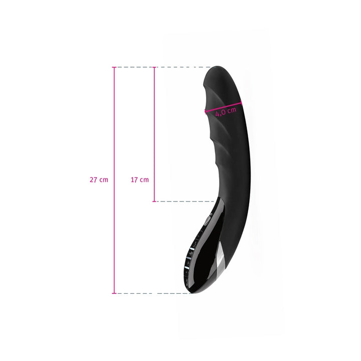´Mystim - Sizzling Simon Black E-Stim Vibrator