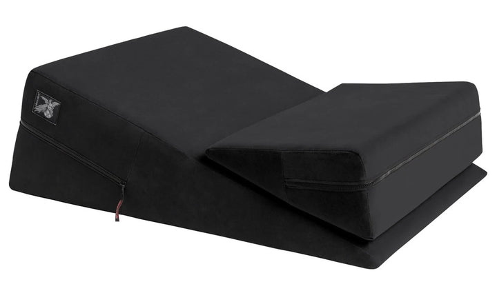 Liberator Wedge/Ramp Set mit zwei schwarzen ergonomischen Liebeskissen