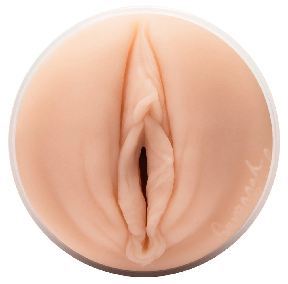 Fleshlight Savannah Bond Masturbator Original Vagina in hautfarbenem SuperSkin-Material – realistische Textur, Premium-Qualit