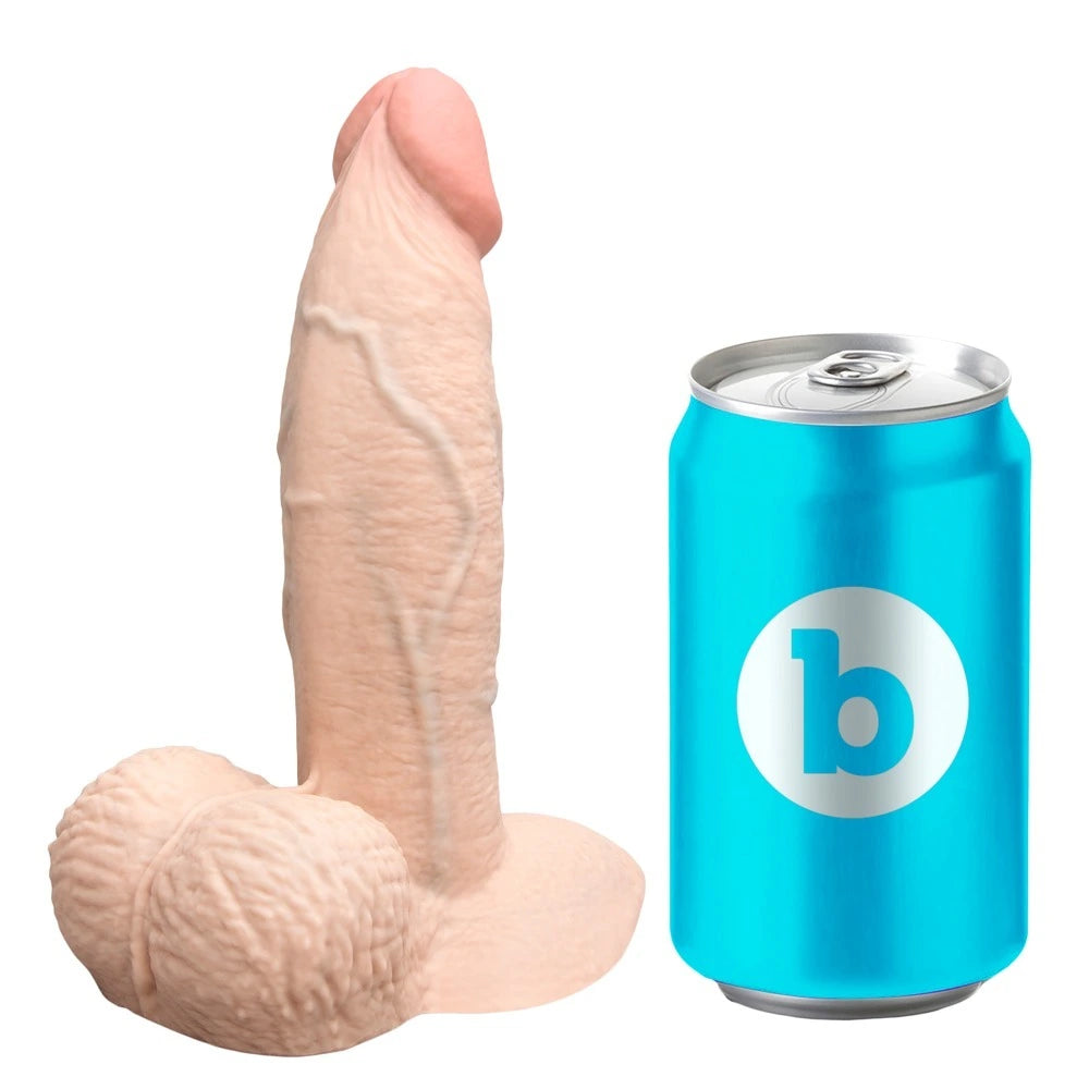 b-Vibe - slipskin girthy Dildo 15,40 cm