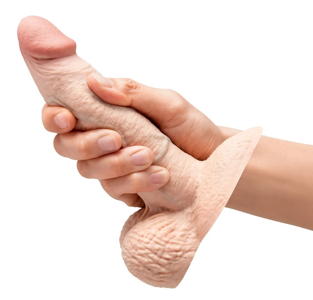 b-Vibe - slipskin girthy Dildo 15,40 cm