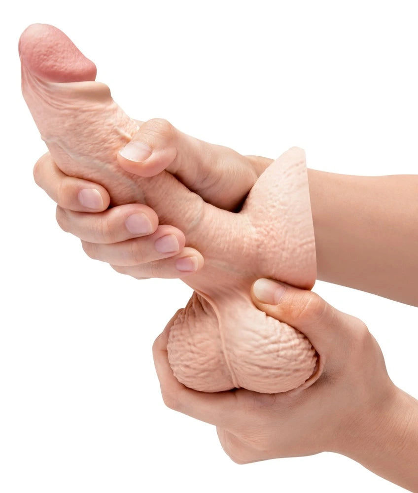 b-Vibe - slipskin girthy Dildo 15,40 cm