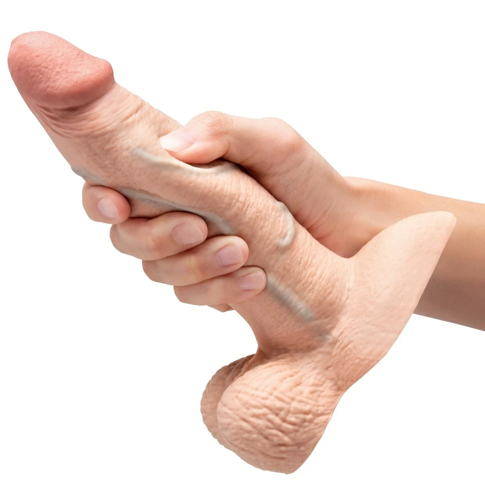b-Vibe - slipskin girthy Dildo 17,80 cm