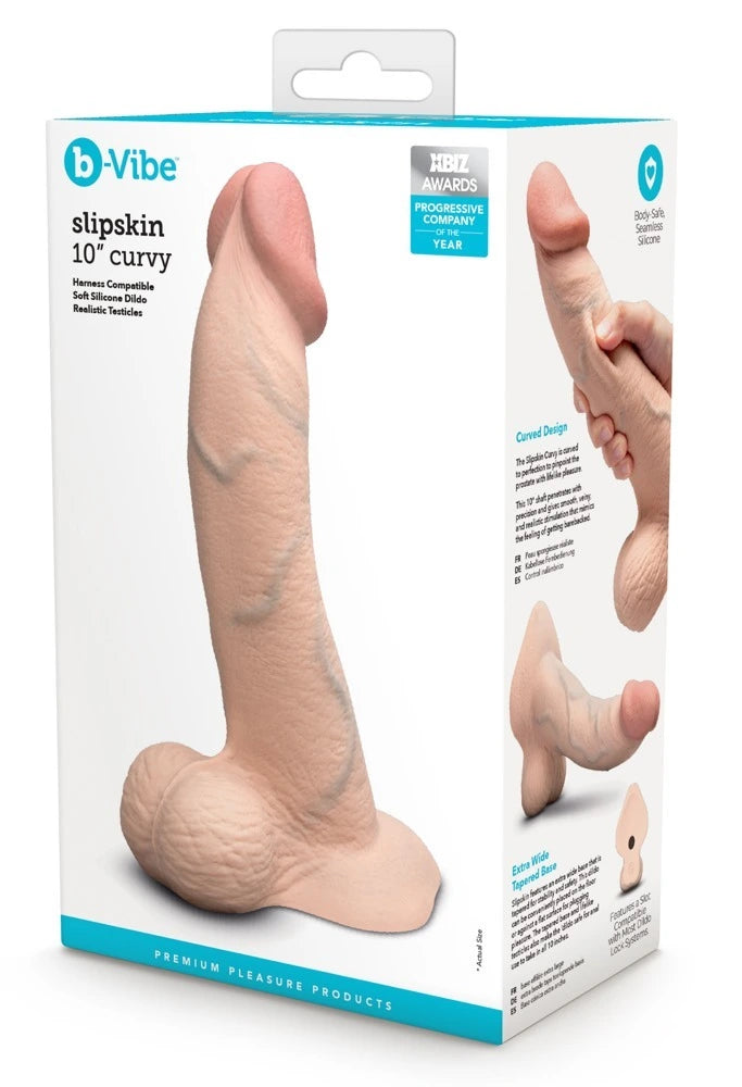 b-Vibe - slipskin curvy 25,00 cm