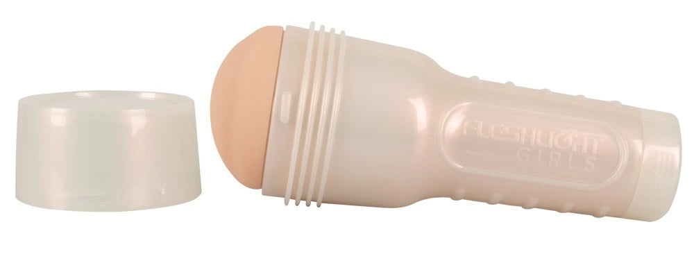Fleshlight Girls Kayley Gunner Masturbator Original Vagina in Hautfarben, hochwertiges SuperSkin-Material, mit abnehmbarer Ka