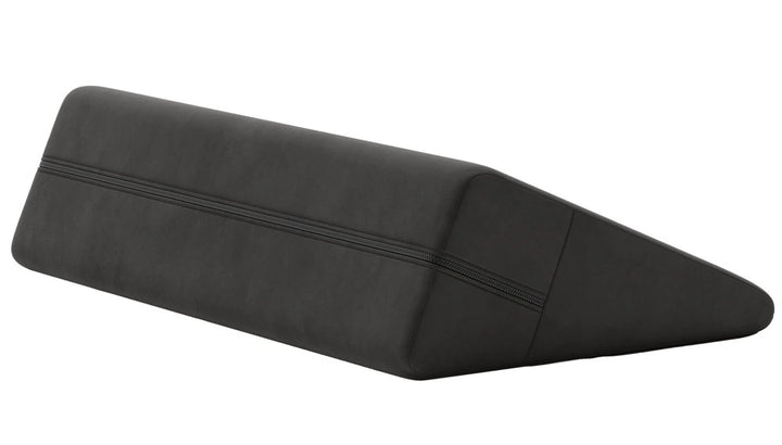 Liberator Super Wedge Sexkissen in Schwarz, dreieckige Keilform mit hochwertigem Mikrofaser-Bezug und Reißverschluss