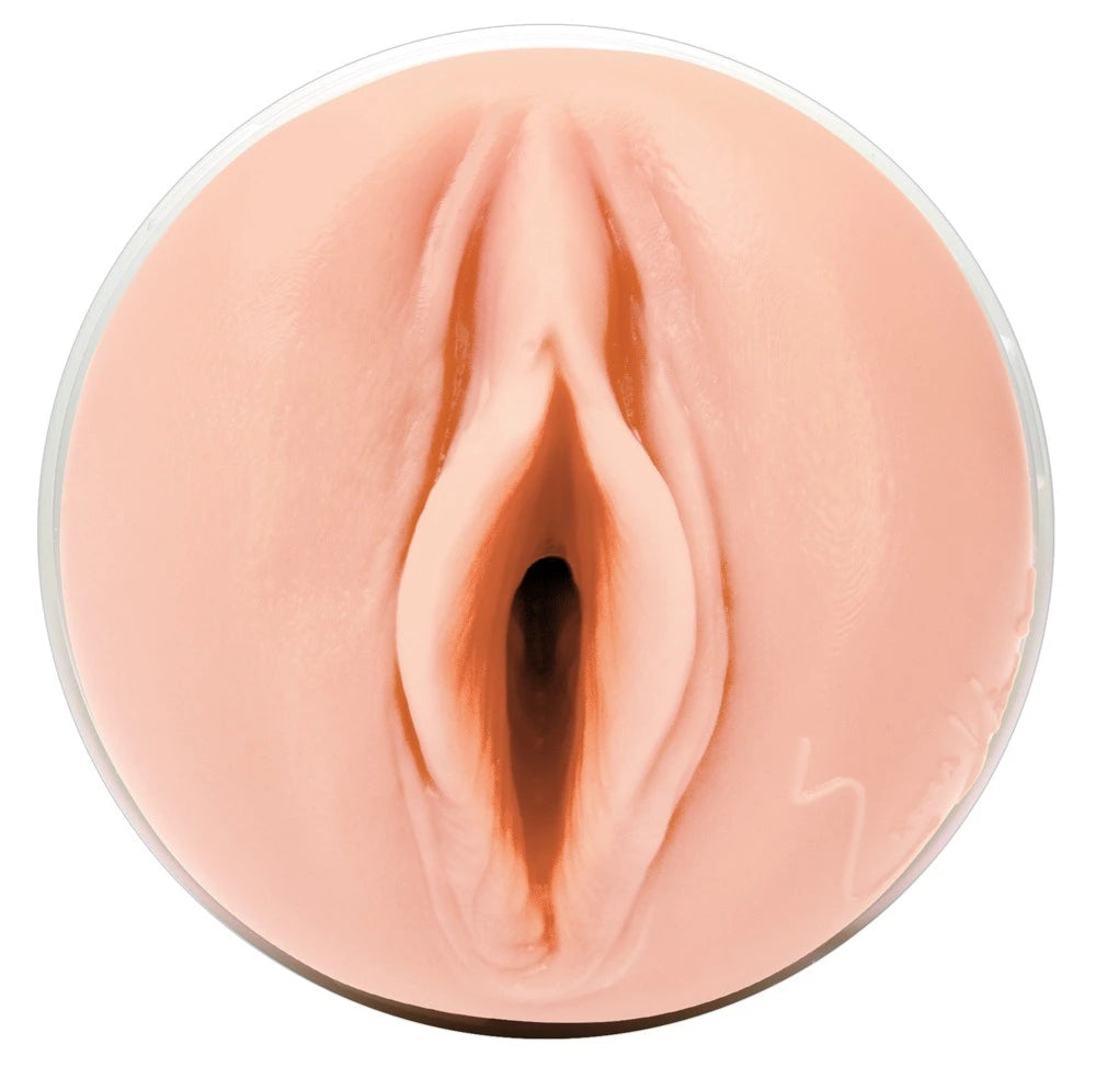 Fleshlight Emma Hix Syrup Masturbator, hautfarbene Vagina-Öffnung aus Real Feel Superskin Material, detailgetreue Textur
