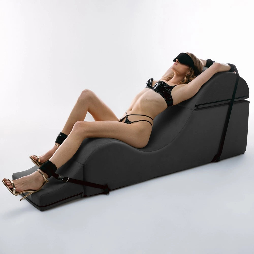 Weiche Klettmanschetten des Liberator Aria Bondage Loungers Plus Size