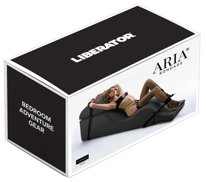 Verpackung des Liberator Aria Bondage Loungers Plus Size