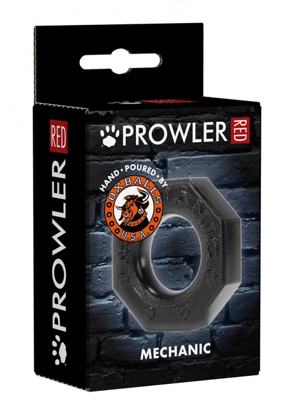 Prowler Red - "Mechanic" Penisring schwarz