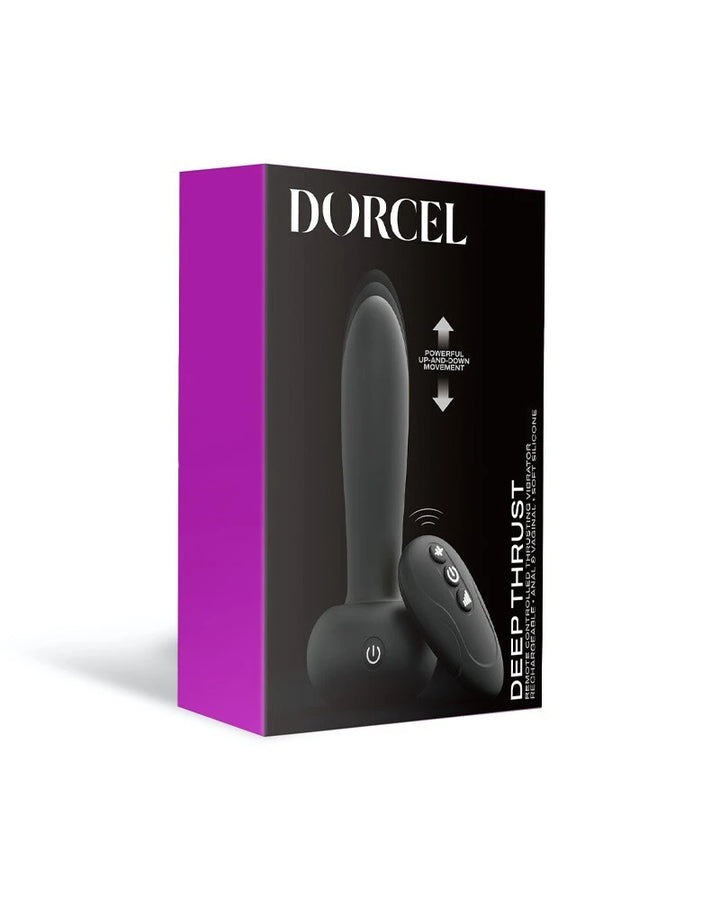 Dorcel - "Deep Thrust" Stoßender und vibrierender Vibrator mit Fernbedienung