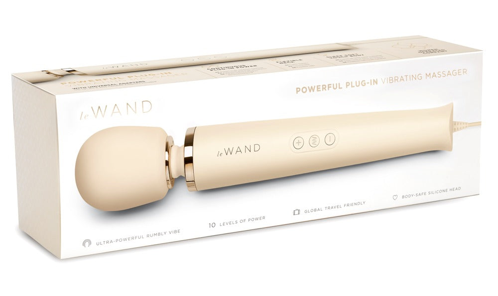 Le Wand - Powerful Plug In Wand weiß