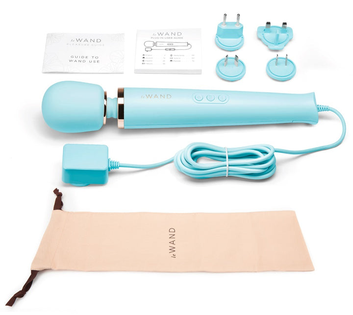 Le Wand - Powerful Plug In Wand blau