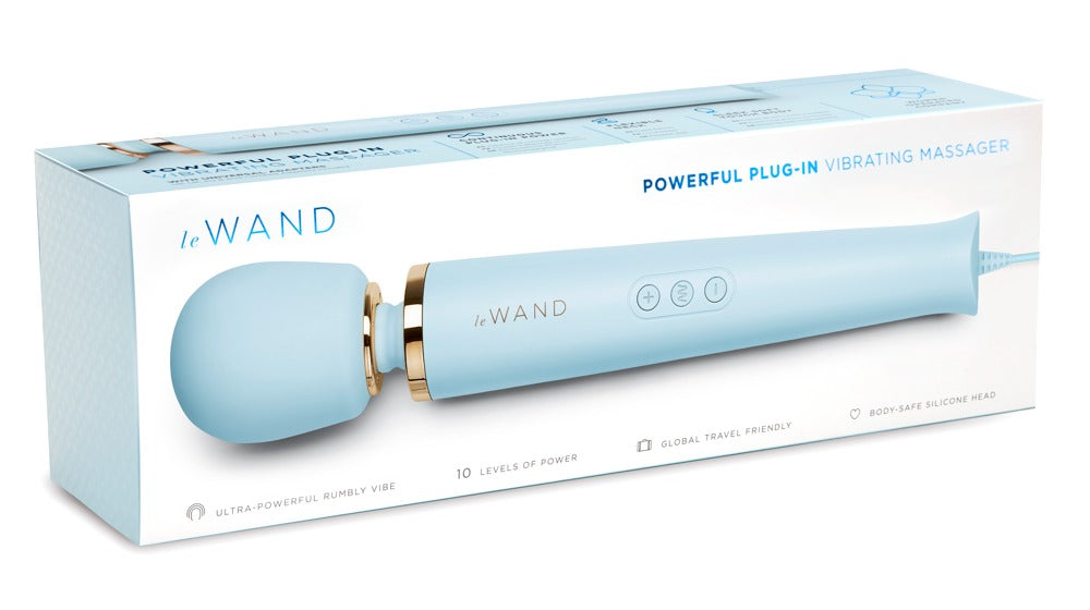 Le Wand - Powerful Plug In Wand blau