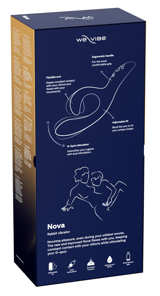 WeVibe - "Nova 2" Rabbitvibrator blau