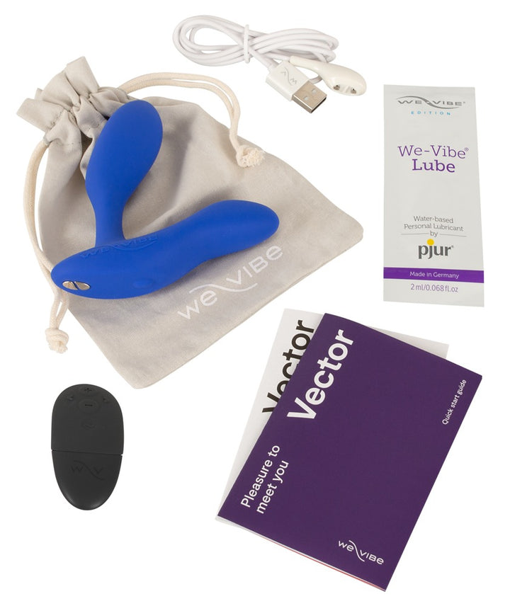 WeVibe - Vector+ Prostatastimulator blau