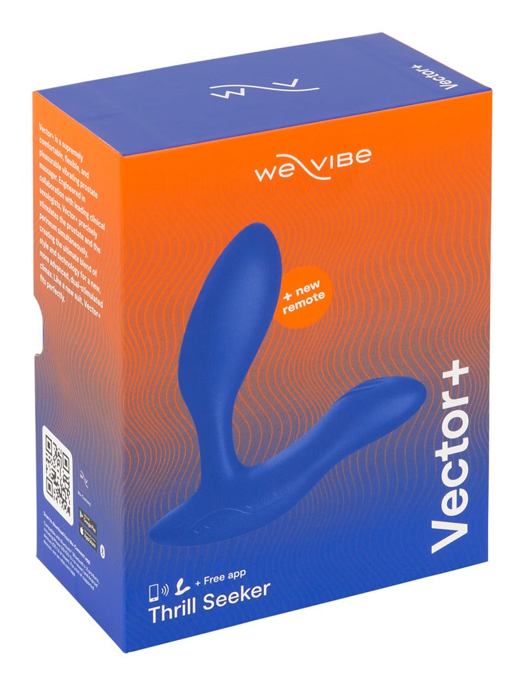 WeVibe - Vector+ Prostatastimulator blau