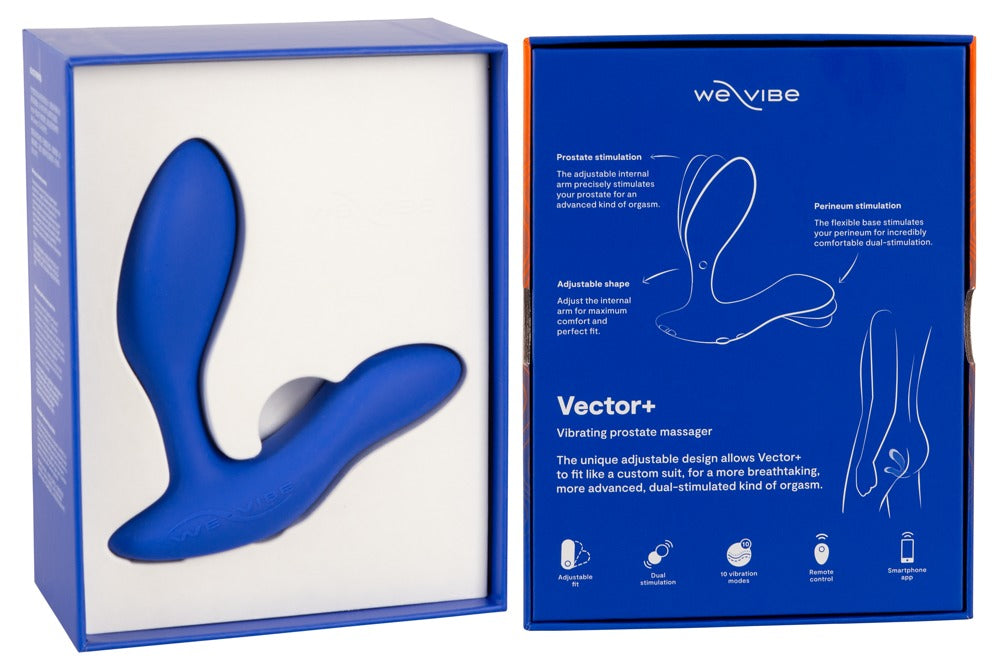 WeVibe - Vector+ Prostatastimulator blau