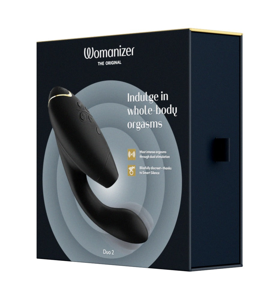 Womanizer - Duo 2 Druckwellenvibrator schwarz