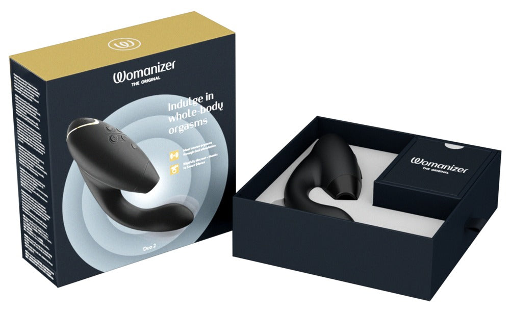 Womanizer - Duo 2 Druckwellenvibrator schwarz