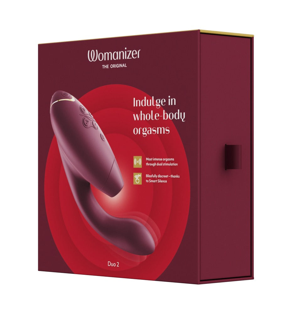 Womanizer - Duo 2 Druckwellenvibrator rot