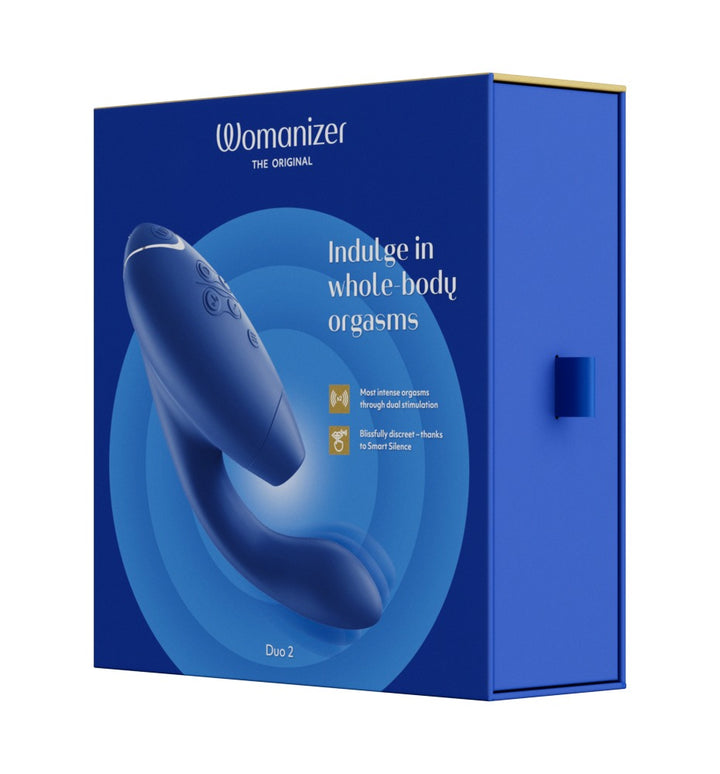 Womanizer - Duo 2 Druckwellenvibrator blau