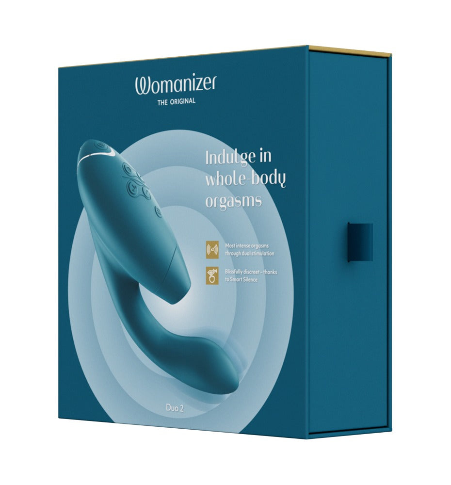 Womanizer - Duo 2 Druckwellenvibrator grün