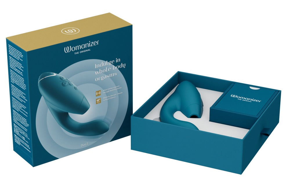 Womanizer - Duo 2 Druckwellenvibrator grün