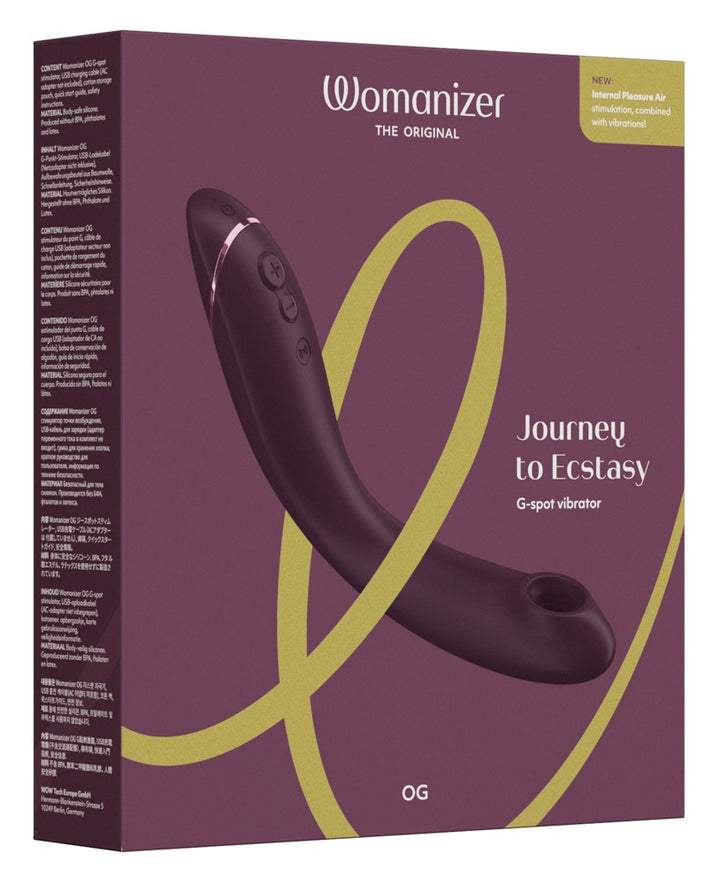 Womanizer - OG 2in1 Druckwellenvibrator rot