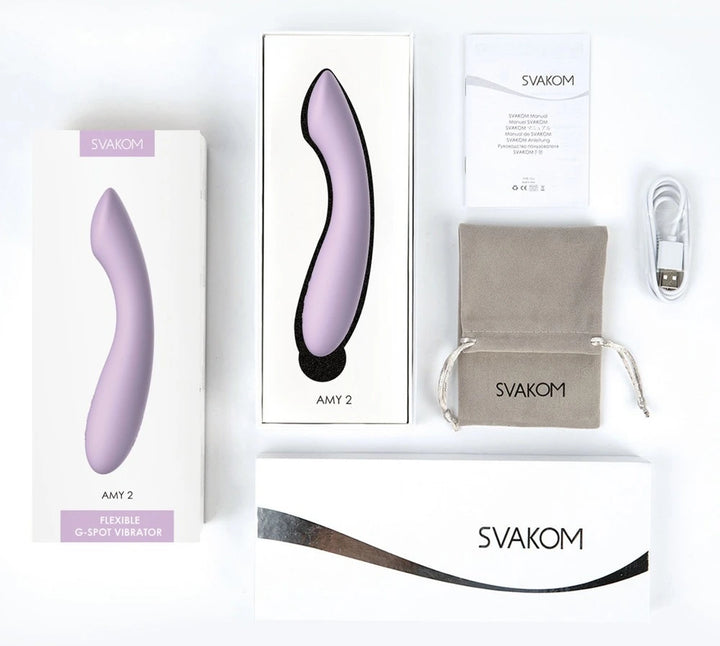 SVAKOM - Amy 2 G-Punkt Vibrator lila