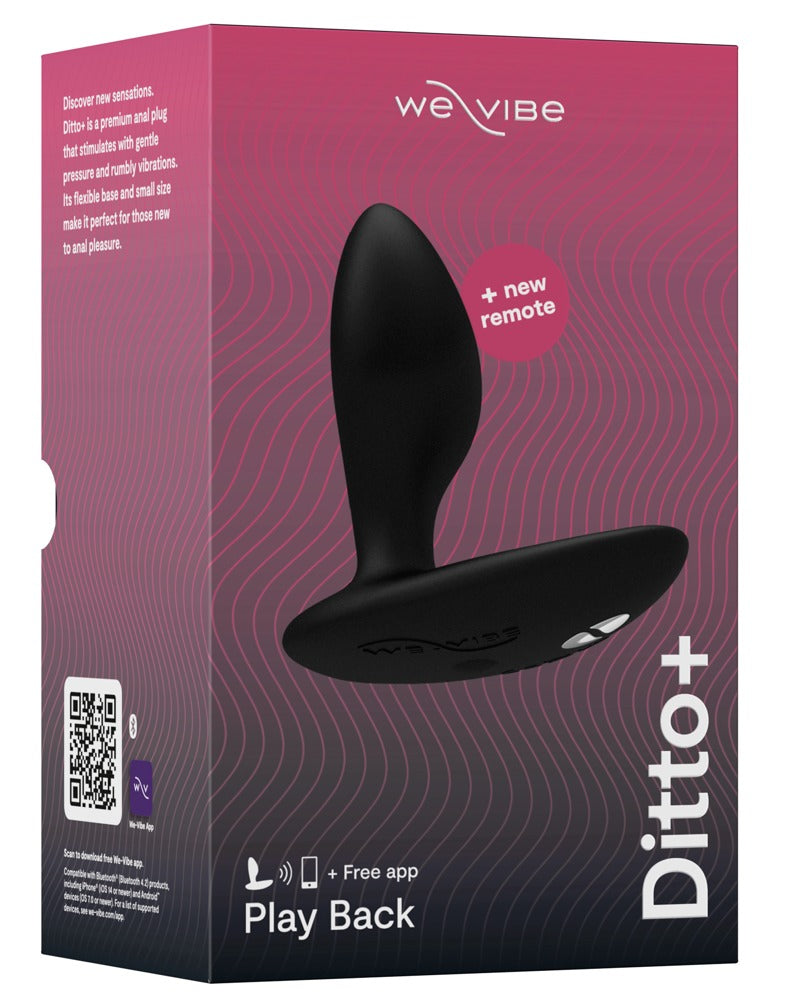 WeVibe - Ditto+ Analvibrator schwarz