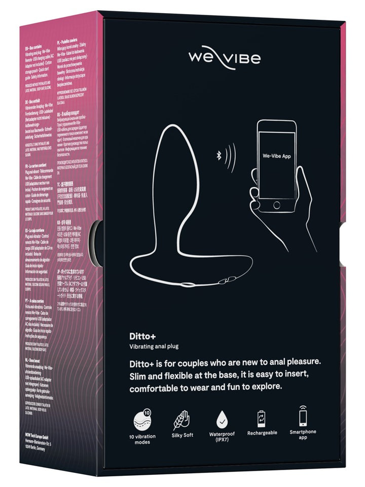 WeVibe - Ditto+ Analvibrator schwarz