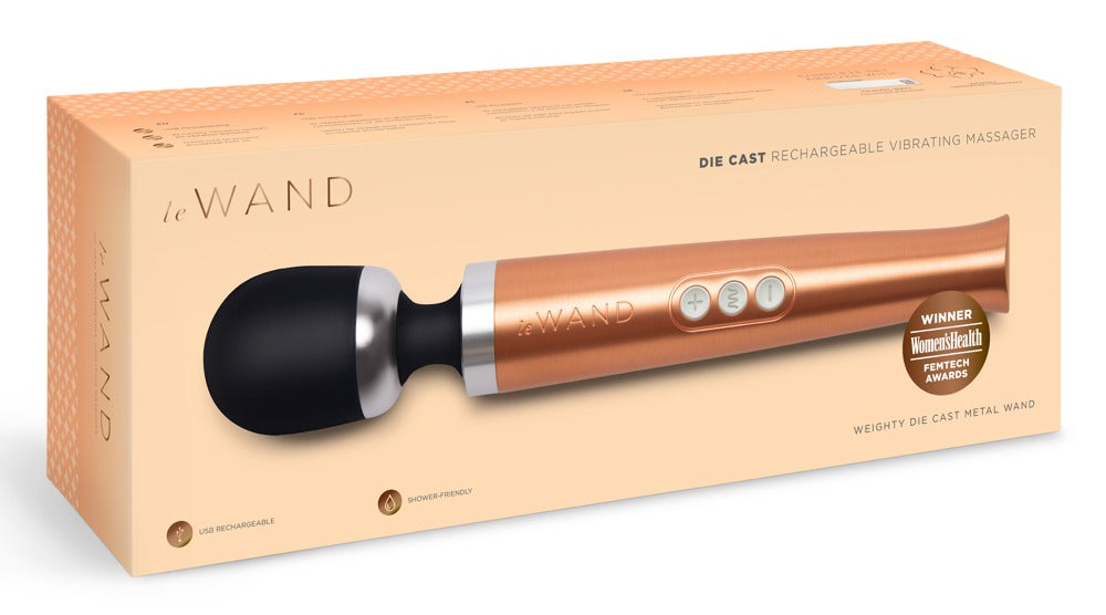 Le Wand - Die Cast Rechargeable gold