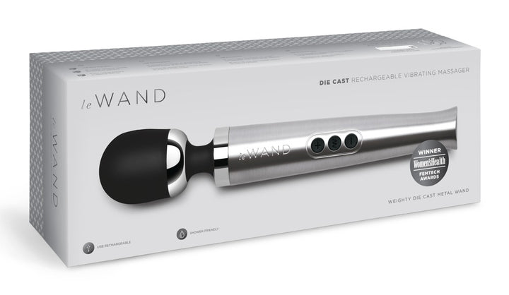 Le Wand - Die Cast Rechargeable silber