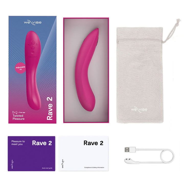 WeVibe - Rave 2 G-Punkt Vibrator pink