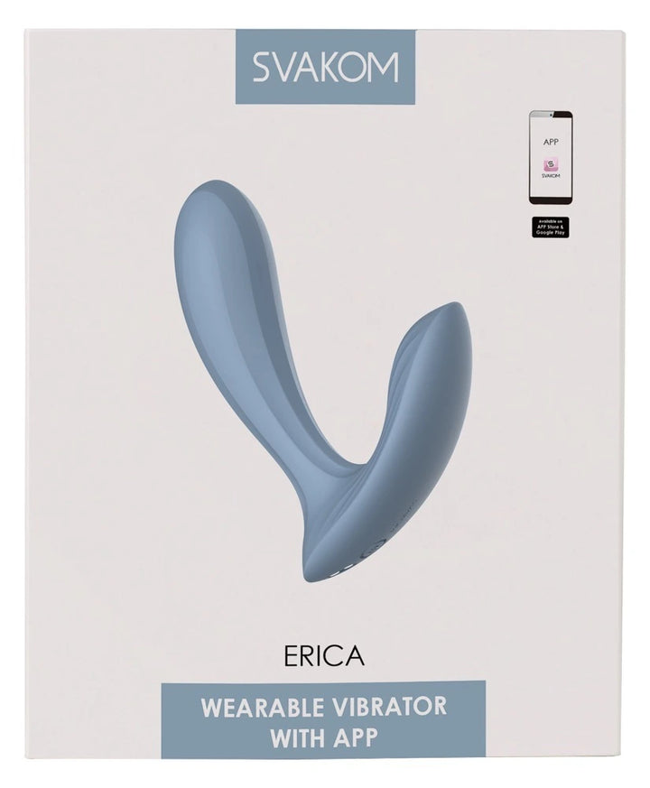 SVAKOM - Erica Panty-Vibrator blau